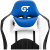 Крісло ігрове GT Racer X-5813 Black/Blue/White зображення 12