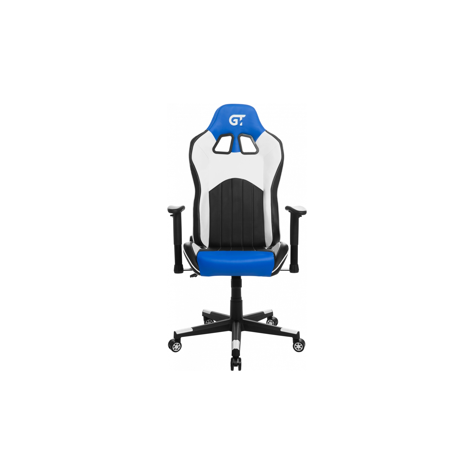 Крісло ігрове GT Racer X-5813 Black/Blue/White зображення 8
