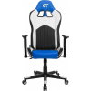 Крісло ігрове GT Racer X-5813 Black/Blue/White зображення 8