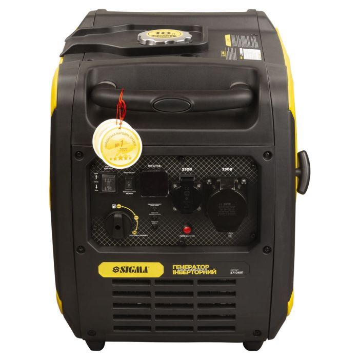 Генератор Sigma инверторный, 5.5/6.0kW, 50dB, электрозапуск (5710681) изображение 9