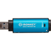 USB флеш накопичувач Kingston 128GB IronKey Vault Privacy 50 Blue USB 3.2 (IKVP50/128GB) зображення 4