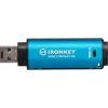 USB флеш накопитель Kingston 128GB IronKey Vault Privacy 50 Blue USB 3.2 (IKVP50/128GB) изображение 4