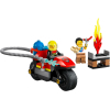 Конструктор LEGO City Пожарный спасательный мотоцикл 57 деталей (60410) изображение 2