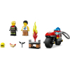 Конструктор LEGO City Пожарный спасательный мотоцикл 57 деталей (60410) изображение 3