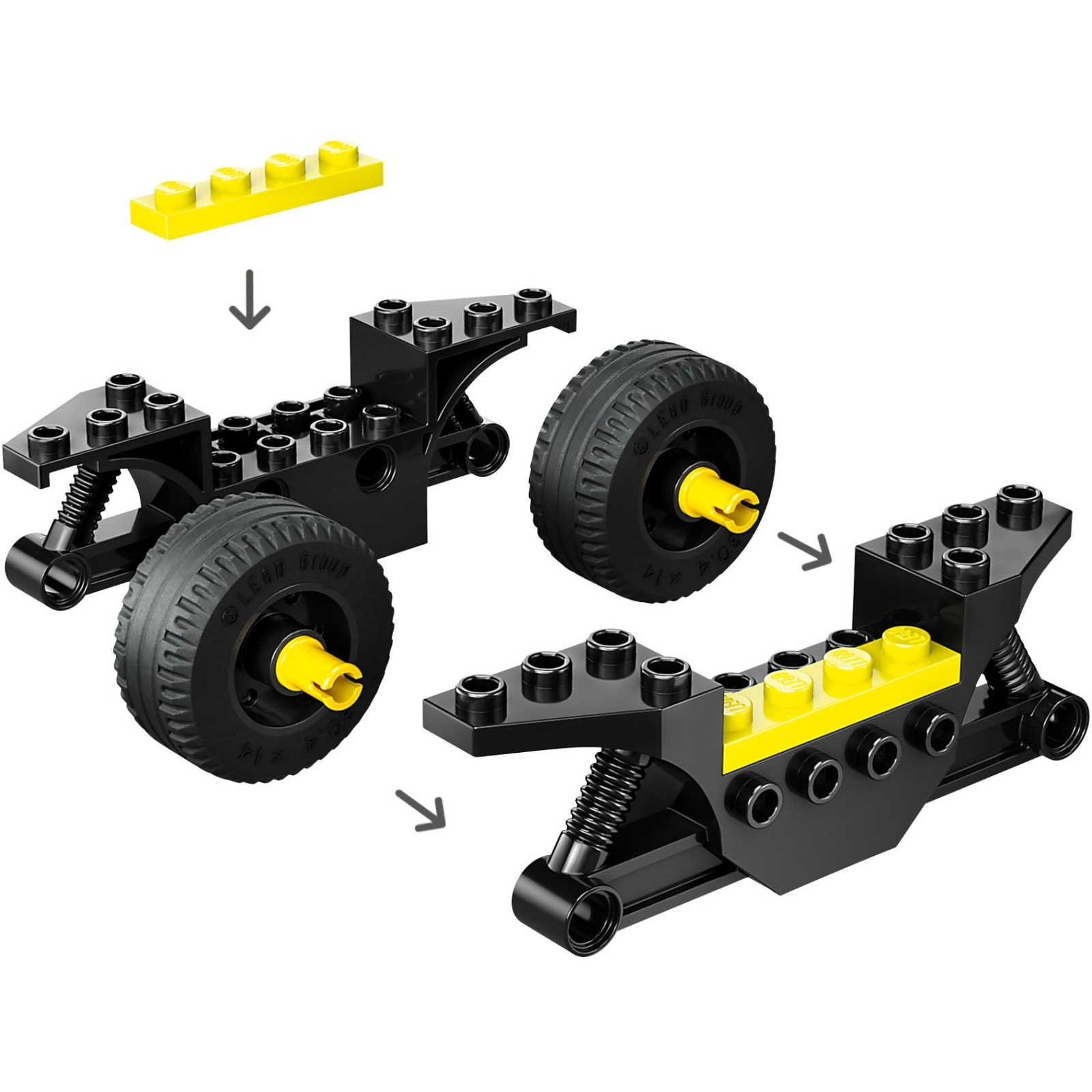 Конструктор LEGO City Пожарный спасательный мотоцикл 57 деталей (60410) изображение 4