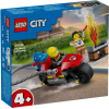 Конструктор LEGO City Пожарный спасательный мотоцикл 57 деталей (60410)