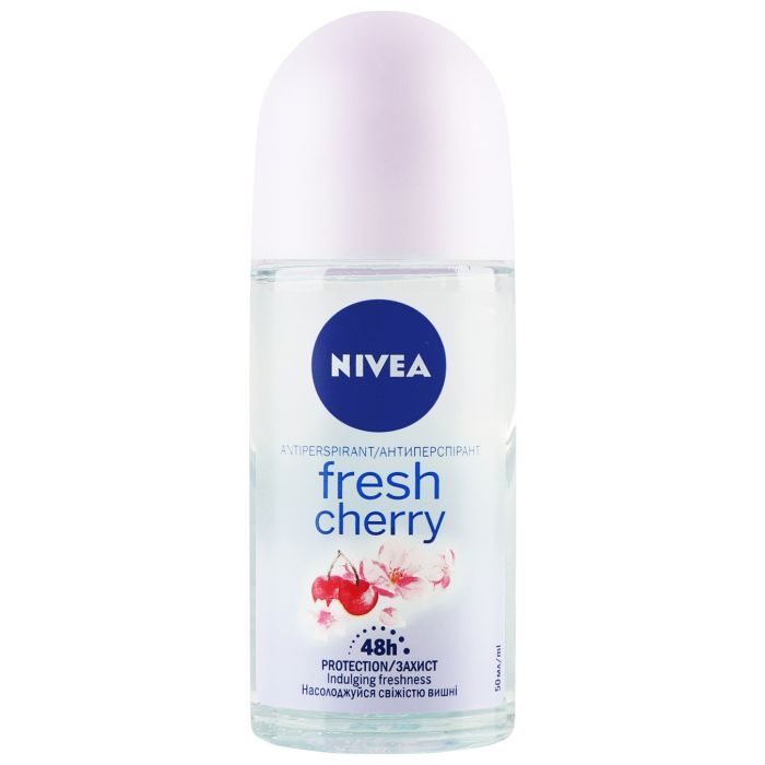 Антиперспирант Nivea Fresh Cherry Свежая вишня шариковый 50 мл (4005900965837/4006000008004)