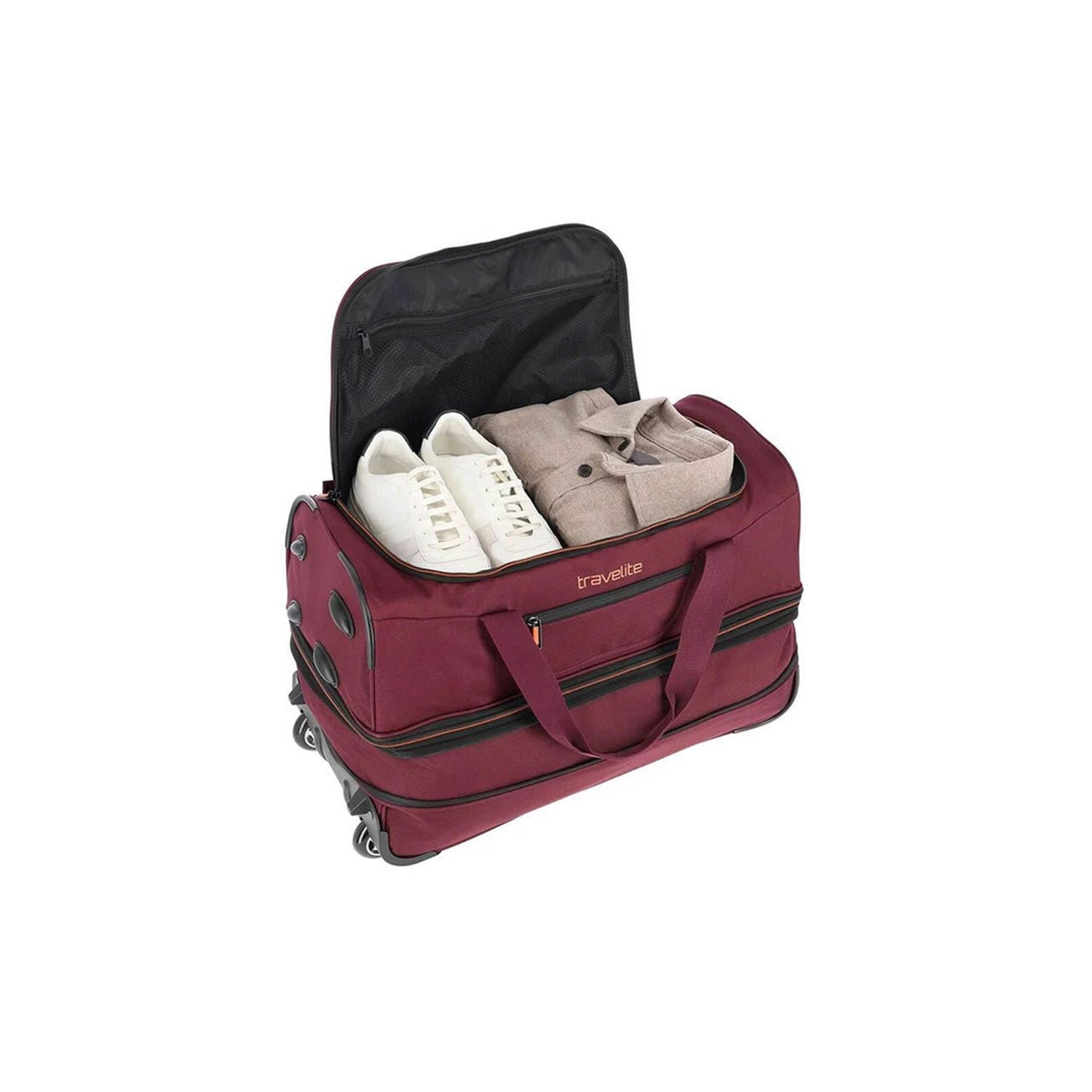 Дорожня сумка Travelite Basics S 64 л Bordeaux (TL096275-70) зображення 2