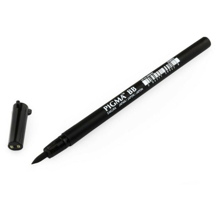 Лайнер Sakura Набор Pigma Pen Brush, 3 шт Черный (8712079395131) изображение 3