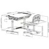 Парта со стулом Cubby Lupin Grey (Lupin grey KIDS FURNITURE) изображение 12