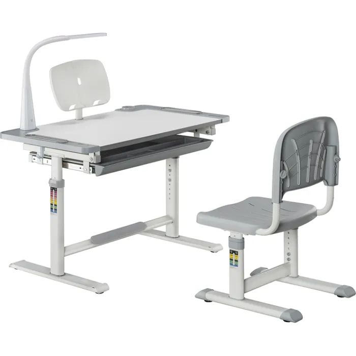 Парта со стулом Cubby Lupin Grey (Lupin grey KIDS FURNITURE)