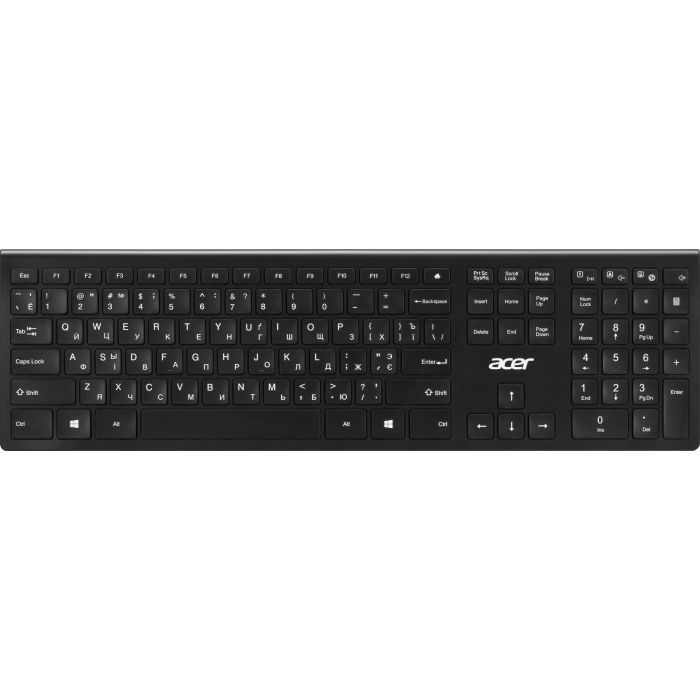 Комплект Acer OKR030 Wireless Black (ZL.KBDEE.00Z) изображение 4