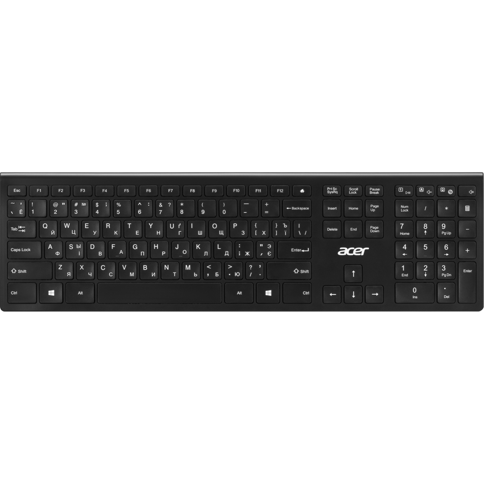 Комплект Acer OKR030 Wireless Black (ZL.KBDEE.00Z) зображення 4