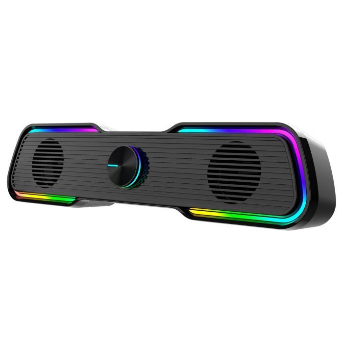 Акустическая система Aula N-169B Led USB Black (6948391265056) изображение 2