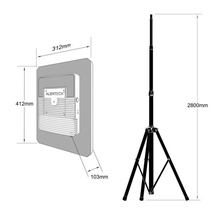 Підсилювач сигналу для дрона ALIENTECH DEIMOX 915MHz 1.2G 2.4G 5.2G 5.8G VM (DMX-09122450DSB/EU) зображення 2