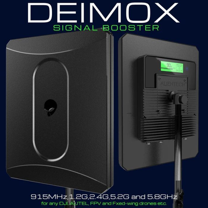 Підсилювач сигналу для дрона ALIENTECH DEIMOX 915MHz 1.2G 2.4G 5.2G 5.8G VM (DMX-09122450DSB/EU) зображення 3