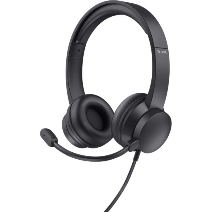 Наушники Trust Ayda PC USB-A Black (25088)