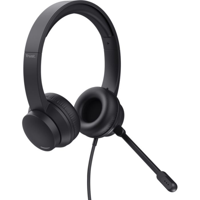 Наушники Trust Ayda PC USB-A Black (25088) изображение 3