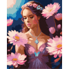 Картина по номерам Santi Цветочная фея 40х50 см (954741)