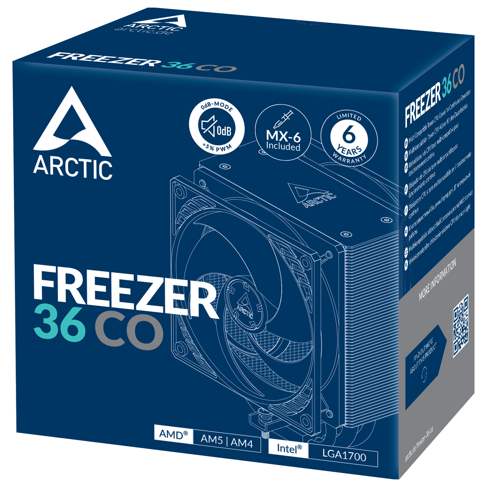 Кулер для процессора Arctic ACFRE00122A изображение 6
