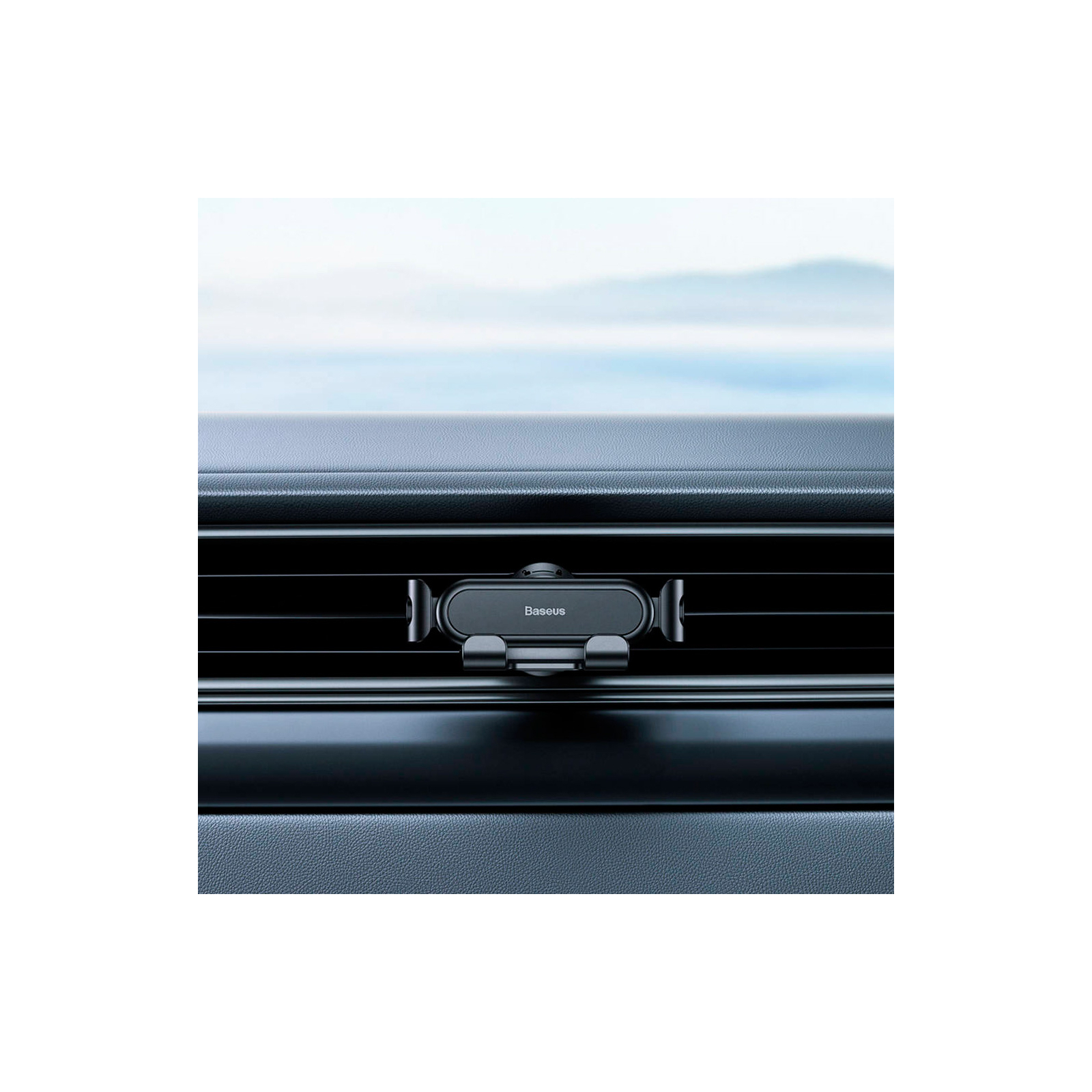 Универсальный автодержатель Baseus Stable Gravitational Car Mount Lite (Air Outlet Version) (SUWX010001) изображение 11