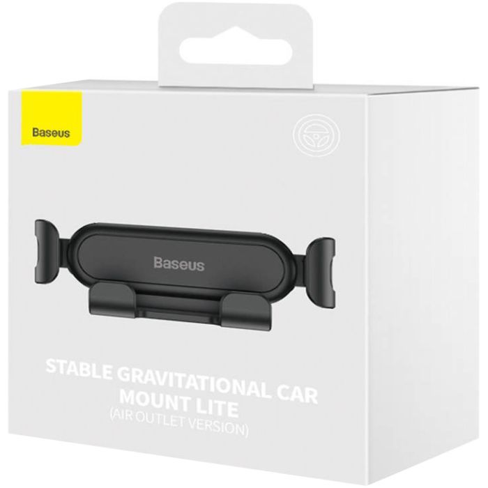 Универсальный автодержатель Baseus Stable Gravitational Car Mount Lite (Air Outlet Version) (SUWX010001) изображение 8