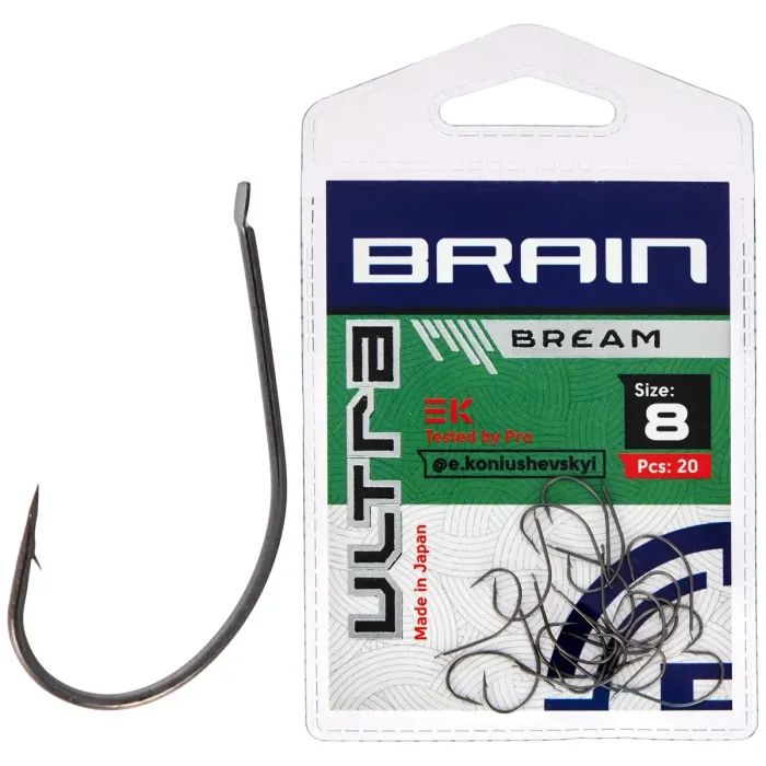 Гачок Brain Ultra Bream 8 (20шт/уп) (1858.52.60)