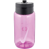 Пляшка для води Nike TR Renew Recharge Straw Bottle 16 OZ рожевий, чорний 473 мл N.100.7640.644.16 (887791733467)