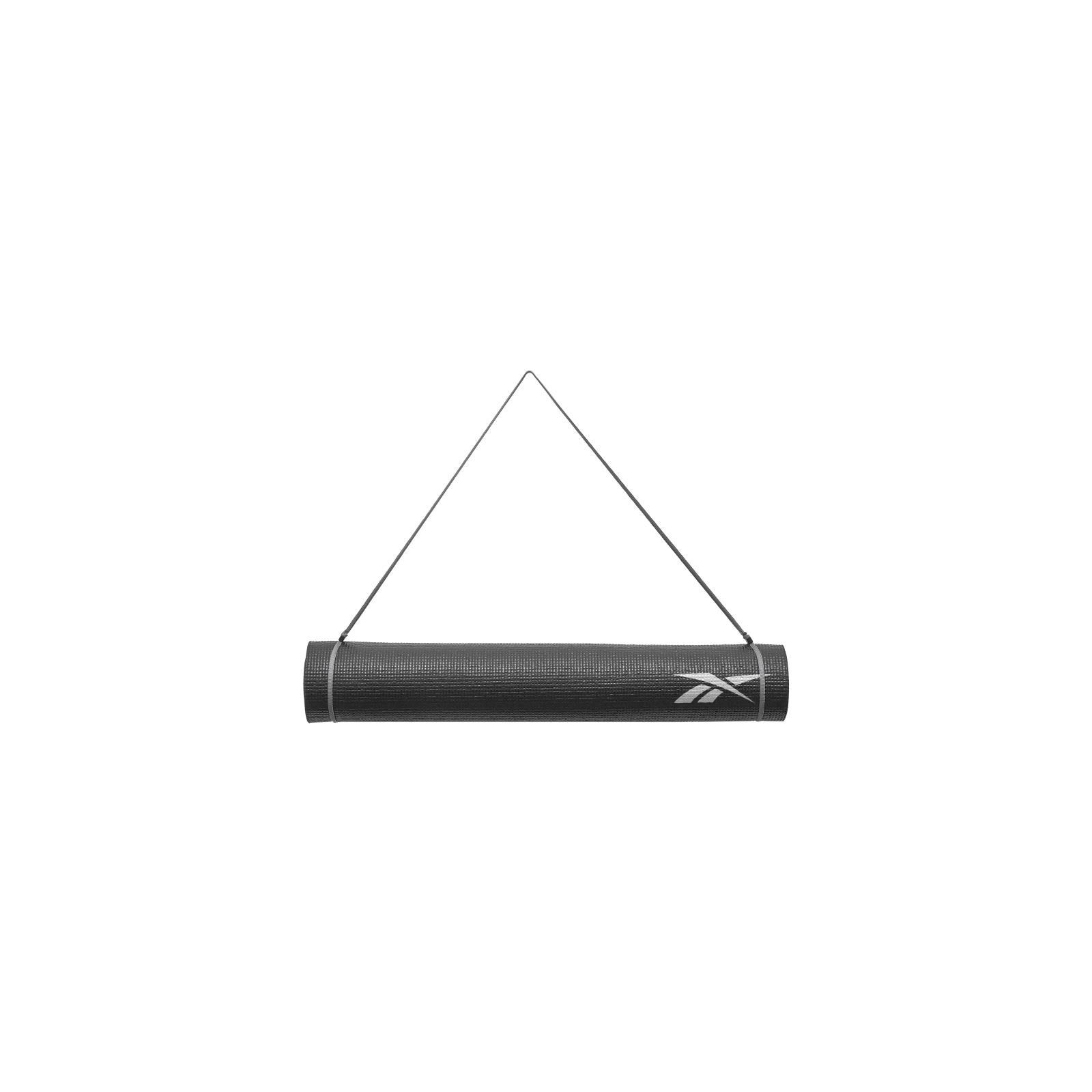 Коврик для йоги Reebok Double Sided 4mm Yoga Mat чорний RAYG-11030BK (885652015196) изображение 6