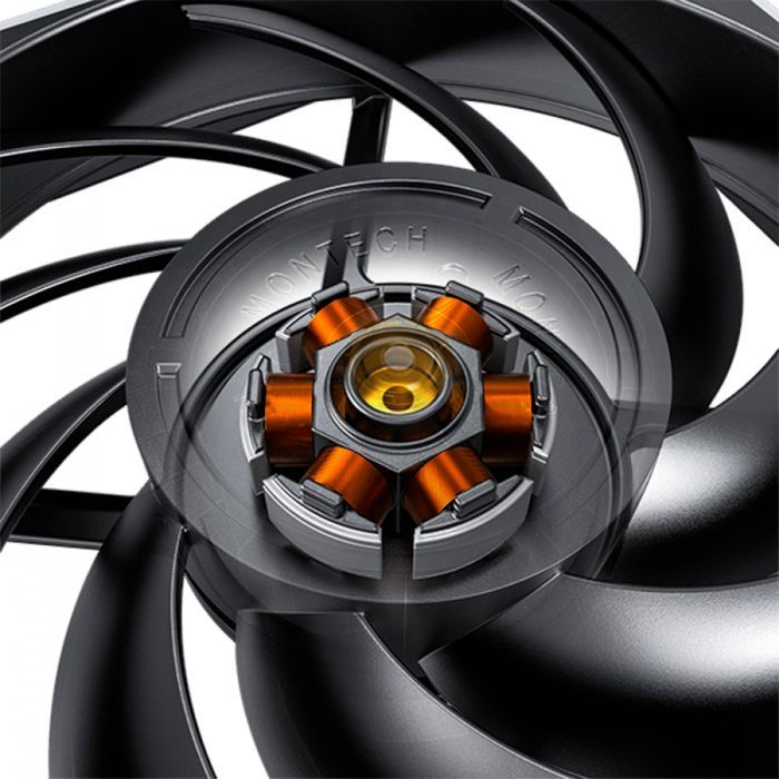 Кулер для корпуса MONTECH METAL 120 PWM изображение 6