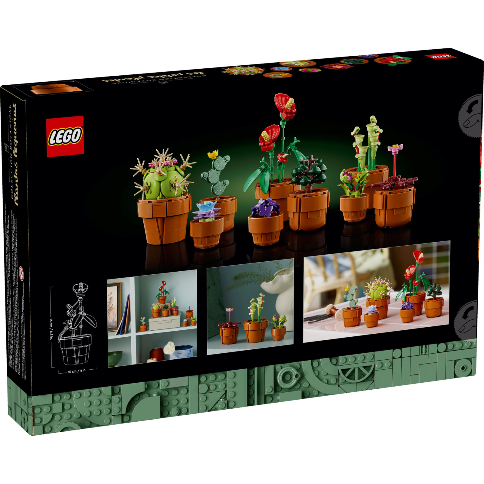 Конструктор LEGO Icons Миниатюрные растения 758 деталей (10329) изображение 10