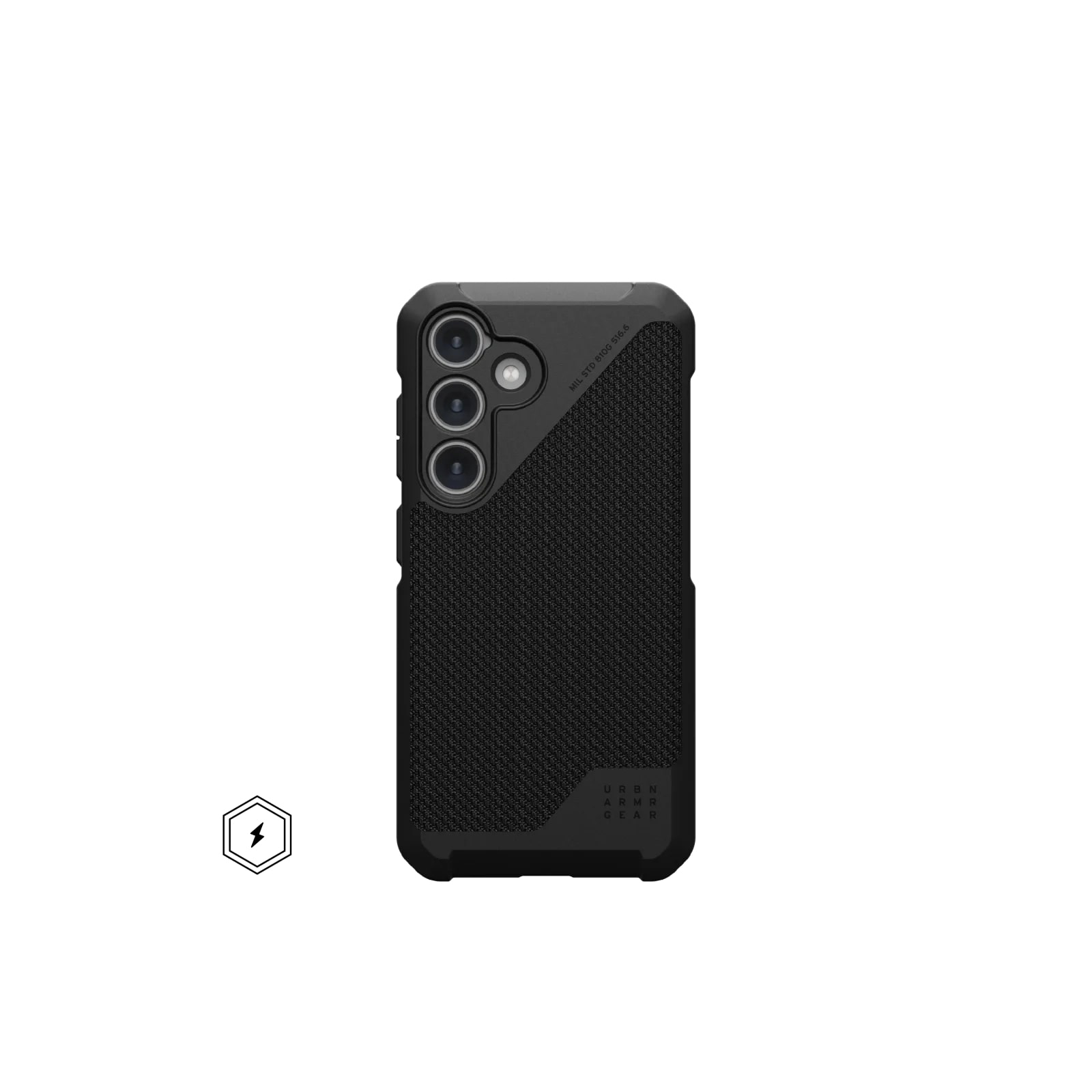 Чехол для мобильного телефона UAG Samsung Galaxy S24 Metropolis LT Pro Kevlar Black (214418113940)