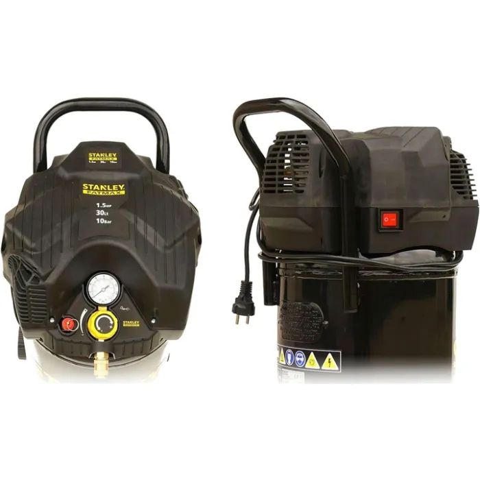Компрессор Stanley FATMAX FMXCM0001E, 180 л/мин, 1.1 кВт, 20,9 кг (FMXCM0001E) изображение 6