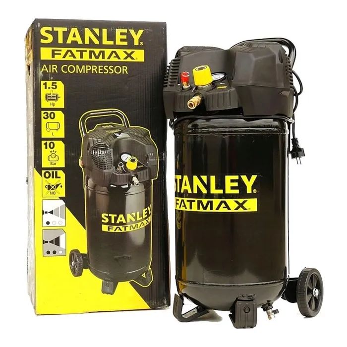 Компрессор Stanley FATMAX FMXCM0001E, 180 л/мин, 1.1 кВт, 20,9 кг (FMXCM0001E) изображение 8