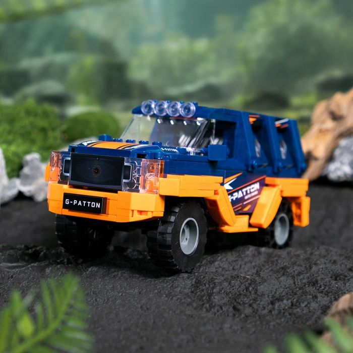 Конструктор Pantasy George Patton G-PATTON ️GX 1:18 оранжевый (86701) изображение 3