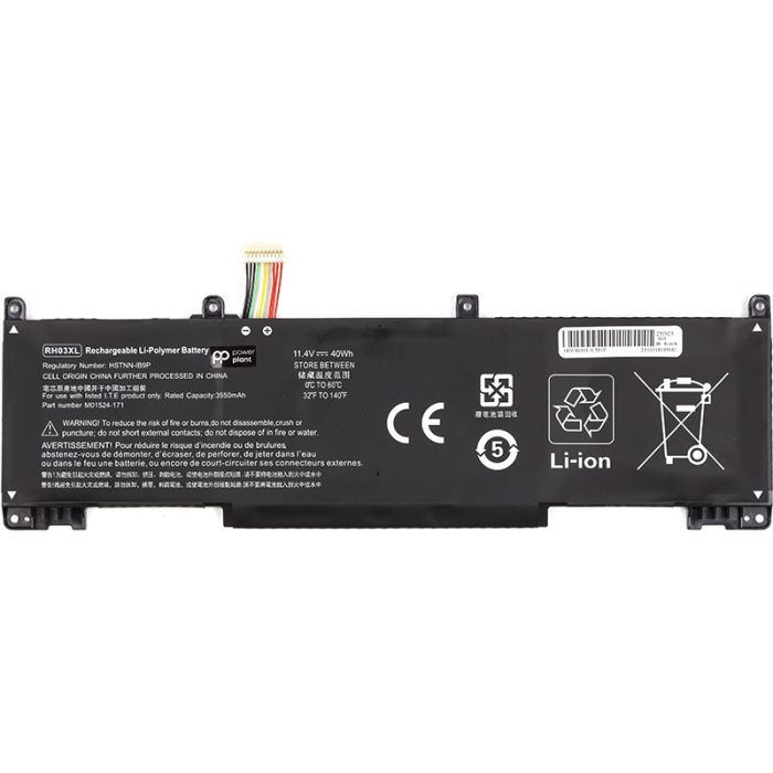 Аккумулятор для ноутбука HP ProBook 430 (RH03XL) 11.4V 3550mAh PowerPlant (NB462186)