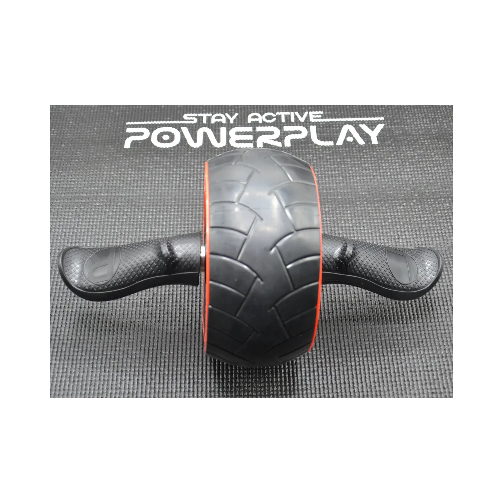 Ролик для пресса PowerPlay зі зворотним механізмом AB Wheel Pro Чорно-червоний (PP_4326_Black/Red) изображение 7
