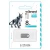 USB флеш накопичувач Wibrand 8GB lynx Silver USB 2.0 (WI2.0/LY8M2S) зображення 2