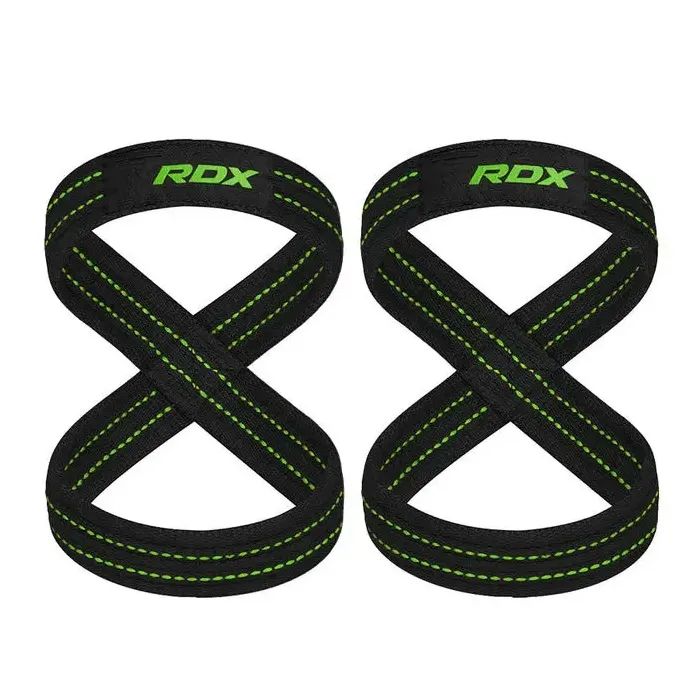 Кистевые лямки RDX Gym Lifting 8 Figure Straps Army Green L (WAC-W8AGN-L)