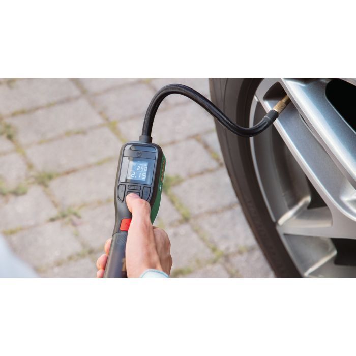 Автомобильный компрессор Bosch EasyPump, 3.6V, 3Ah, 10.3 бар, 10 л/мин, 0.4 кг (0.603.947.000) изображение 5