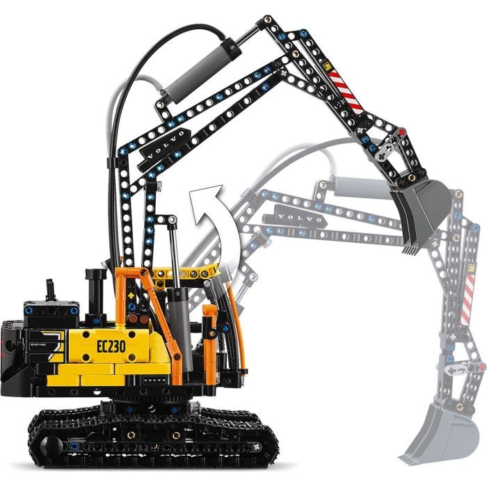 Конструктор LEGO Technic Грузовик Volvo FMX и Электрический экскаватор EC230 (42175) изображение 5