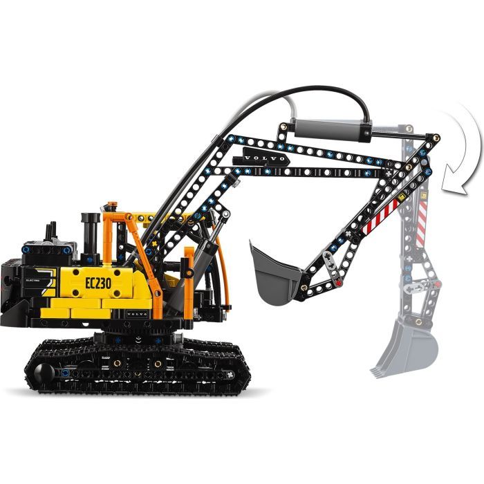 Конструктор LEGO Technic Грузовик Volvo FMX и Электрический экскаватор EC230 (42175) изображение 6