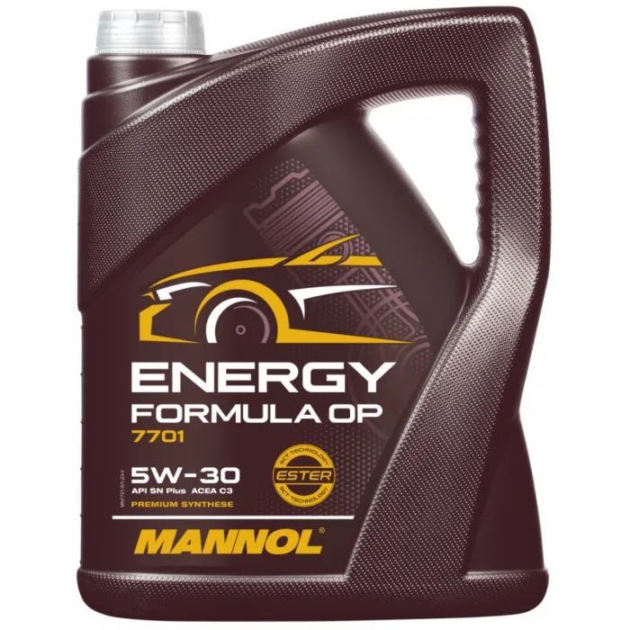 Моторное масло Mannol Energy Formula OP 5W-30 SN Plus 5л (MN7701-5)