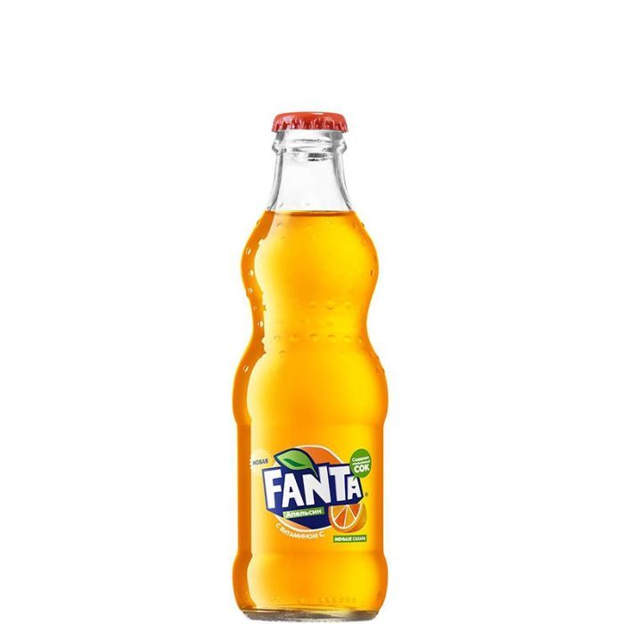 Напиток Fanta Безалкогольный сильногазированный сокосодержащий Апельсин 250 мл (40822419)
