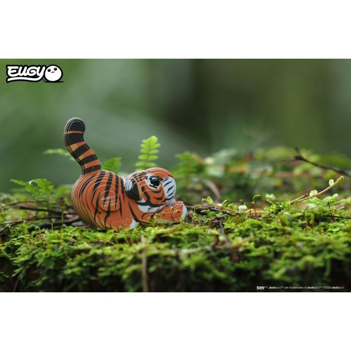 Пазл Eugy 3D Зоопарк Тигр (XEG-012) зображення 10