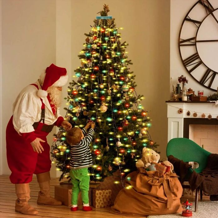 Гірлянда ColorWay Каскад LED 98 7 x 1.5 м 8 функцій (CW-G-98L71CUMC) зображення 7