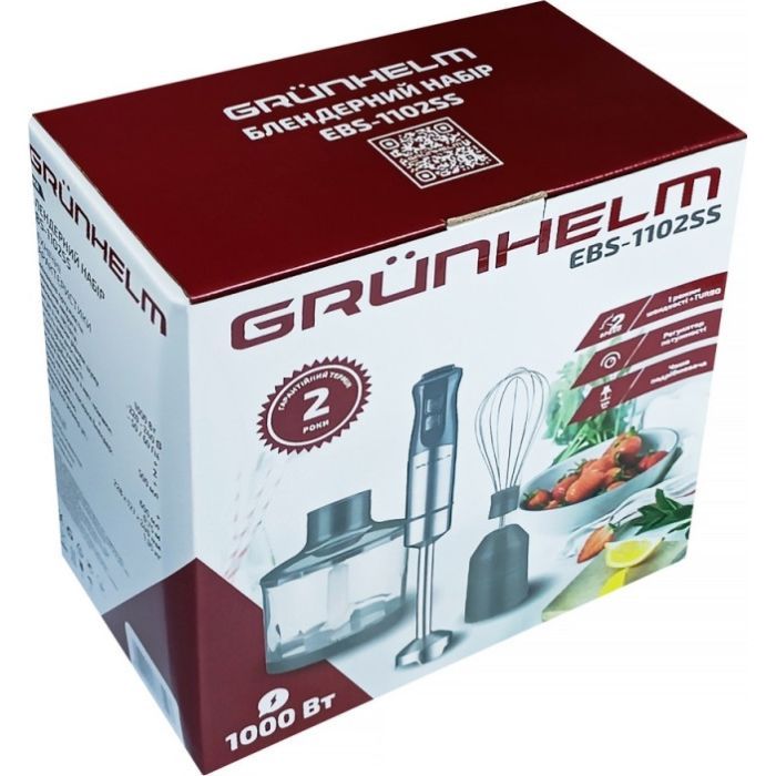 Блендер Grunhelm EBS-1102SS изображение 3