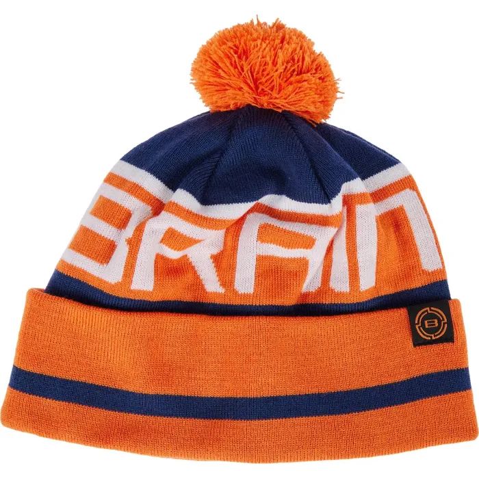 Шапка Brain з помпоном 56 Blue/orange (1858.82.58) изображение 4
