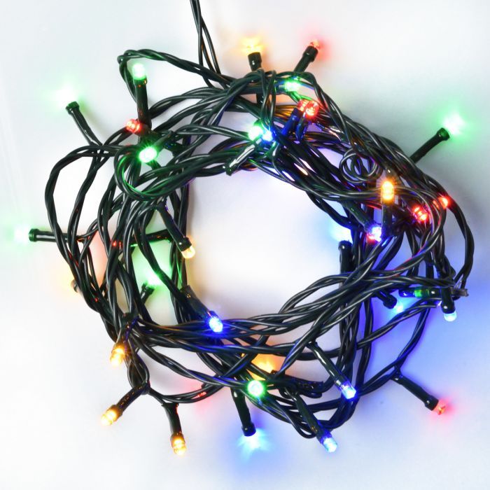 Гирлянда YES! Fun Нитка 70 LED Разноцветная 4.9 м 8 режимов Мерцания (974844)