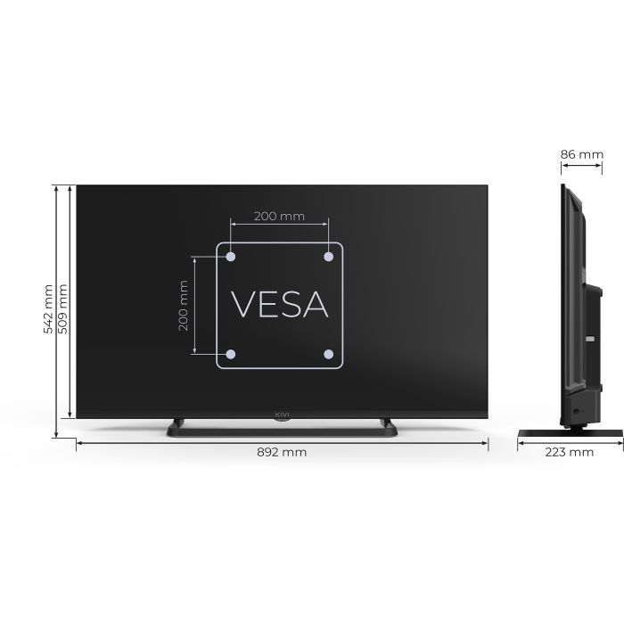 Телевізор Kivi 40F710QB зображення 4